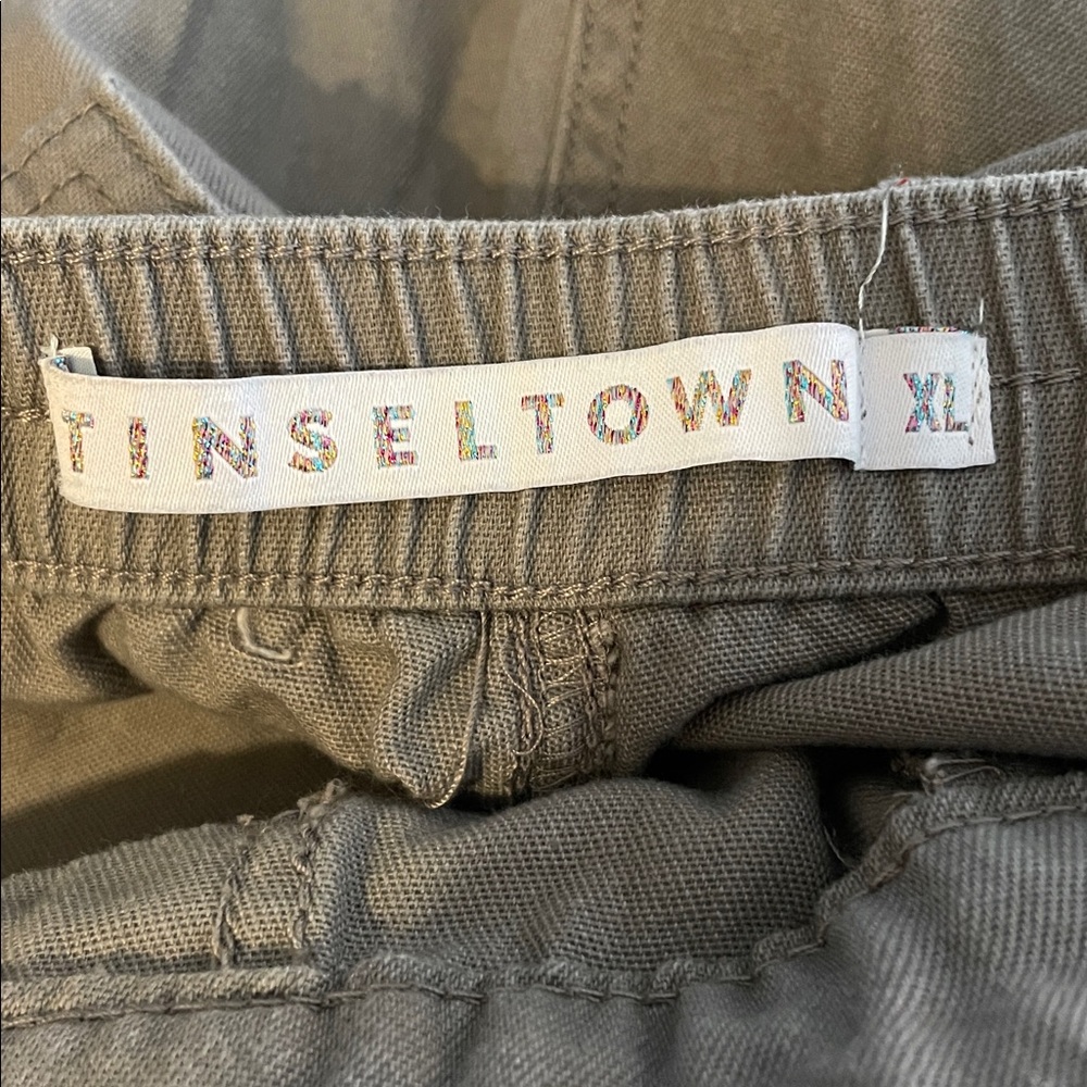 Tinseltown Cargo Wide Leg Cotton Pants XL - Picture 7 of 8